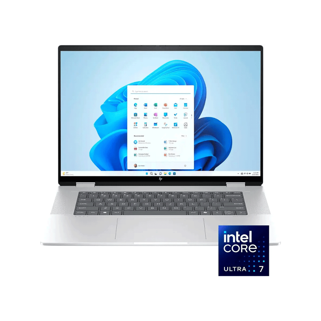 HP Envy 2-in-1 16" Intel Core Ultra 7 16GB/1TB SSD 16-ac0023dx Glacier Silver