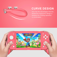 JYS Protective Case Handle grip for Nintendo Switch Lite [Coral] [SL04]