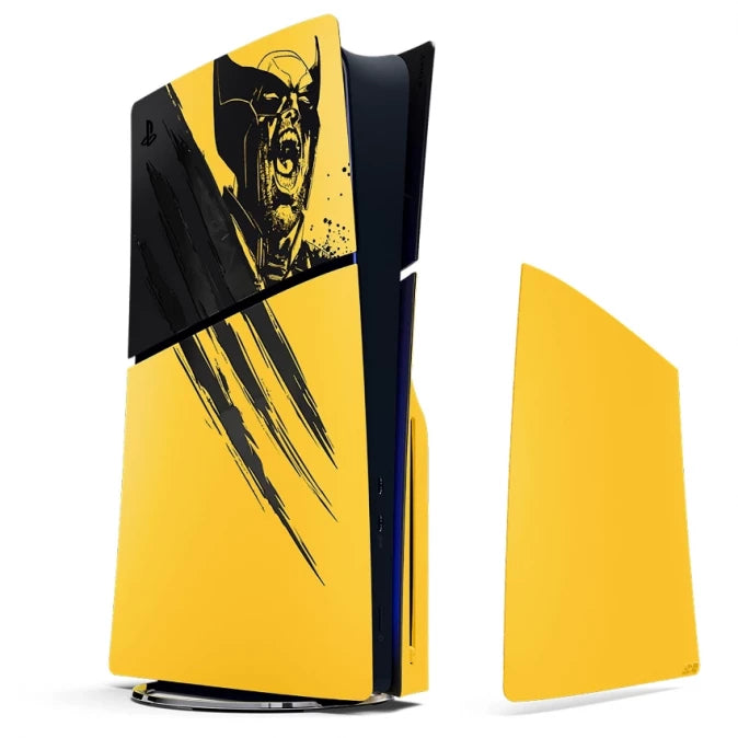 [PRE-ORDER] Sony PlayStation 5 Console Covers – Marvel’s Wolverine Battle Yellow Limited Edition