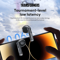 Transformers TF-T28 Bluetooth Earphone Smart Touch Waterproof with Mic Bluetooth
