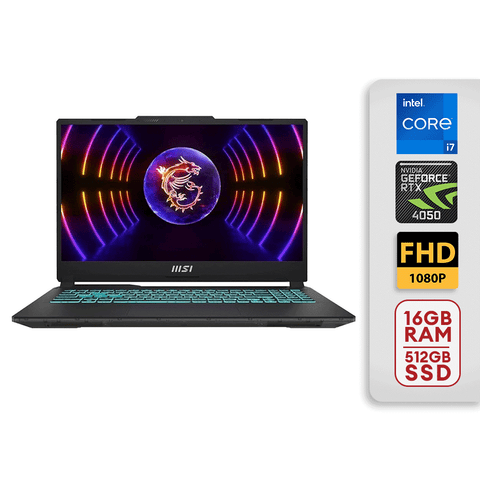 MSI Thin GF63 15.6" i7-12560H 16gb/512gb SSD NVIDIA 4050 [Black]