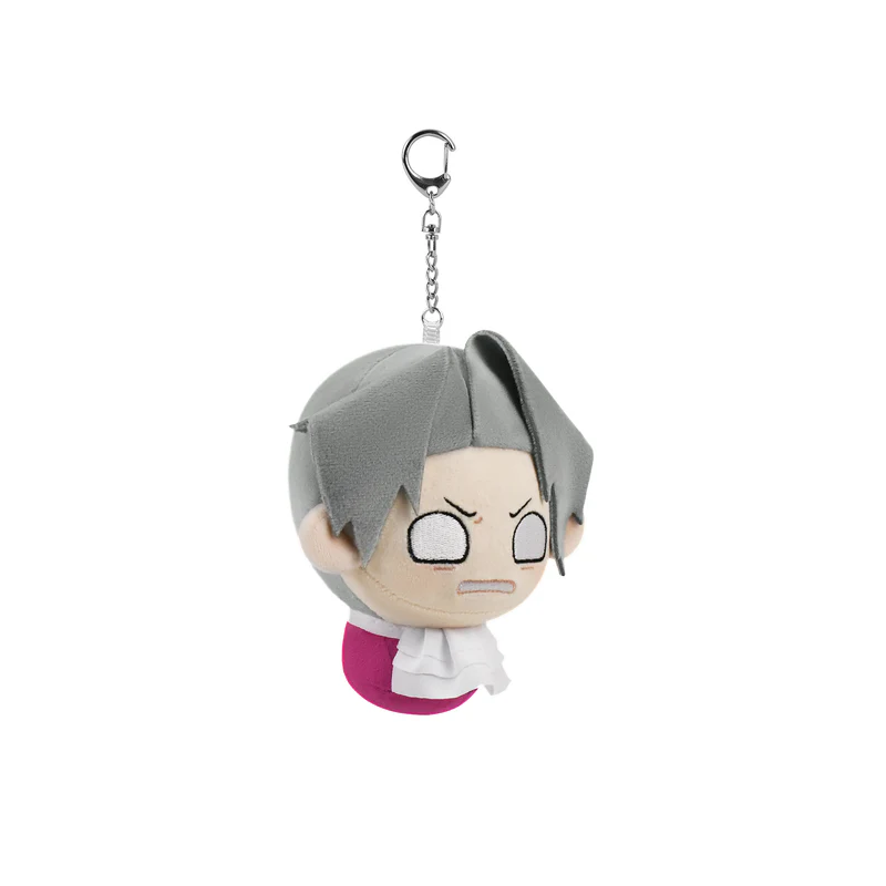 FANTHFUL Ace Attorney Investigations Plush Keychain Mitsurugi Reiji (Damage) R3