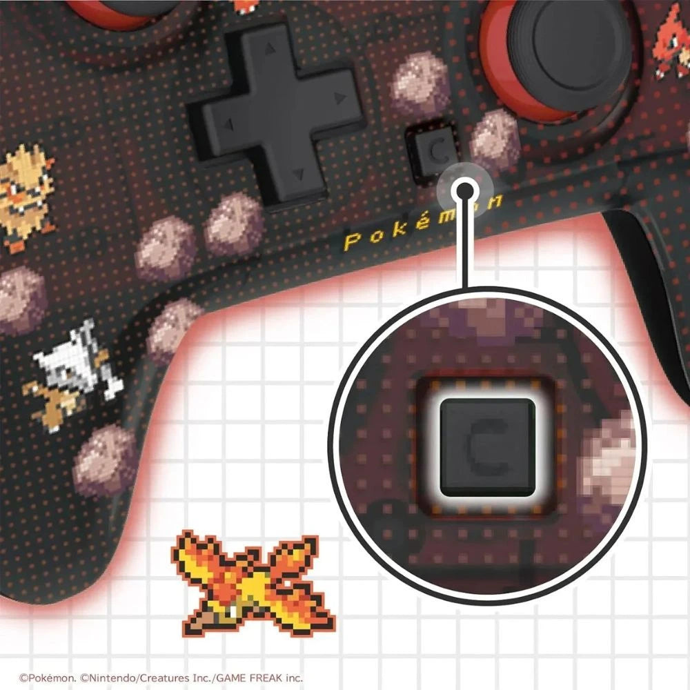 Hori Wired Horipad Pokemon Pixel Series for Nintendo Switch 2