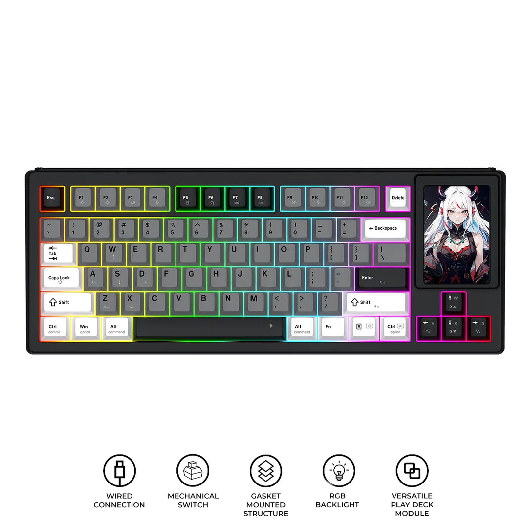Redragon Popvu 87 Keys Wireless Mechanical Keyboard