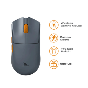 Darmoshark M3s Mini Varun Wireless Gaming Mouse [Gray]