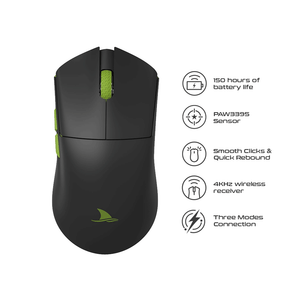 Darmoshark M3-4K Wireless Gaming Mouse [Black]