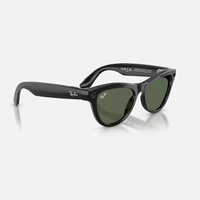 Ray-Ban Meta Skyler Smart Glasses w/ Meta AI G-15 Green Lens / Shiny Black US