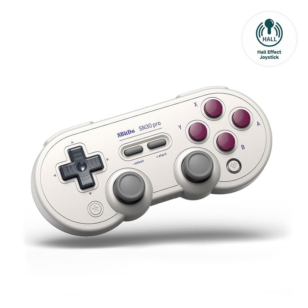 8bitDo SN30 Pro Gamepad Hall Ed. For Windows/Android/Apple/MacOS/Steam