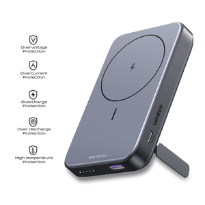 UGREEN Mini Magnetic Wireless 20W Powerbank with Holder 10000mah [PB206/15086]