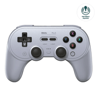 8bitdo Pro 2 Bluetooth Gamepad Hall Ed. For Windows/Android/Apple/MacOS/Steam