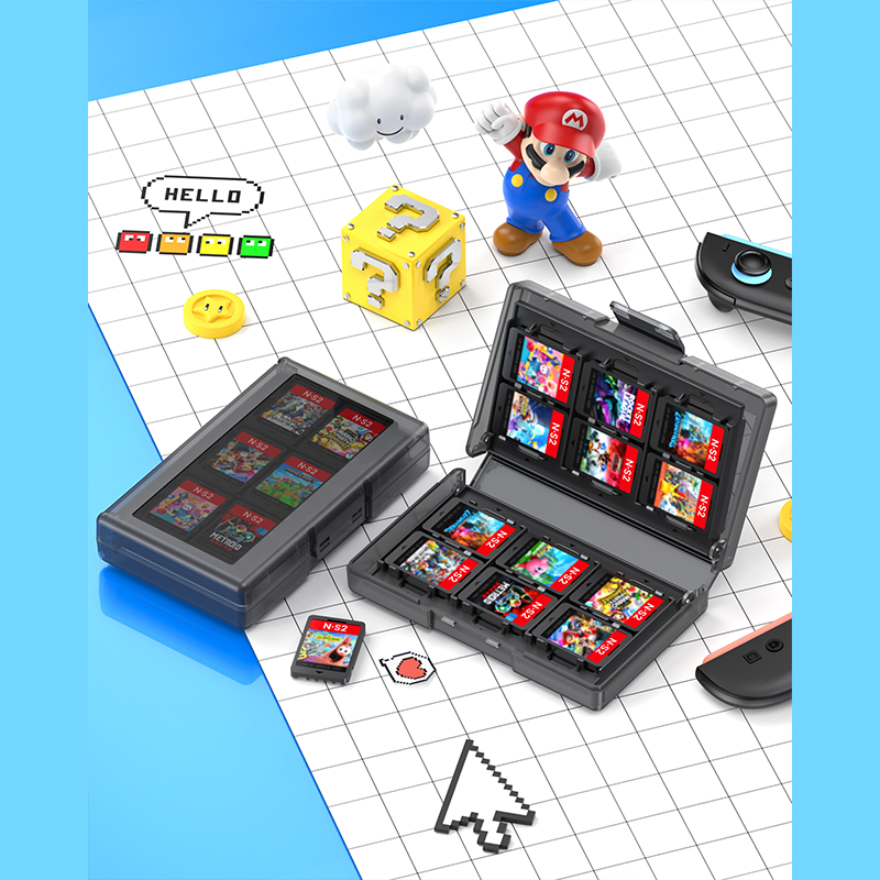 Transnovo 24-in-1 Game Card Storage Case for Nintendo Switch 2 NS-CC01