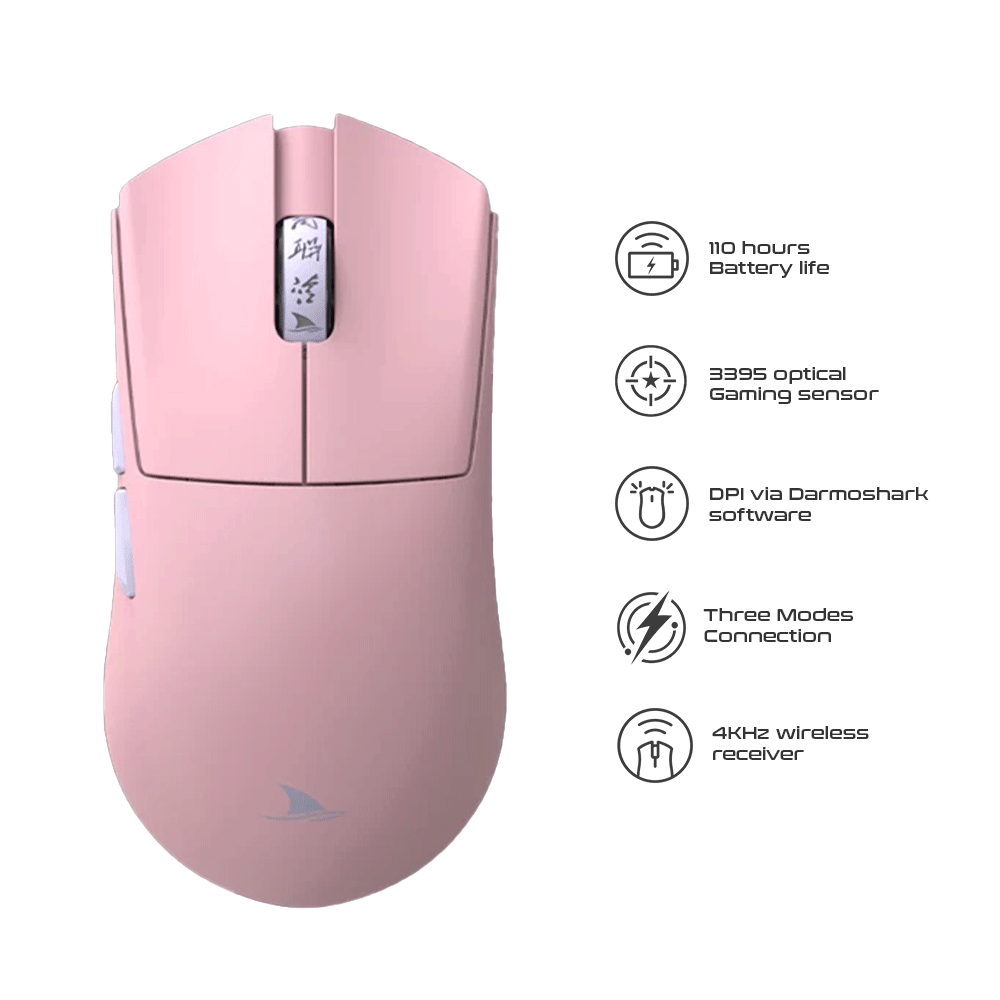 Darmoshark M3s Pro Varun Three-Mode Gaming Mouse