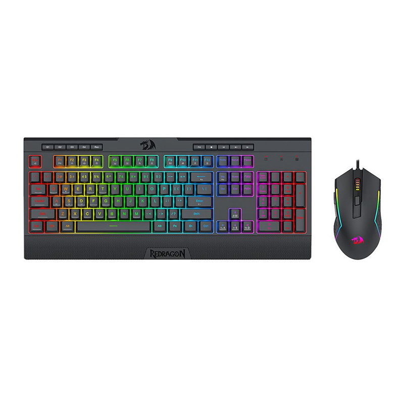 Redragon s151 Combo 2in1 Gaming Keyboard & Mouse Black