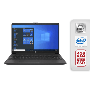 HP laptop i3-1005G1 250 G8 15.6"  HD  Intel Core i3 4GB RAM 128GB SSD Intel UHD Graphics WiFi BT4.2 Windows 10 OS