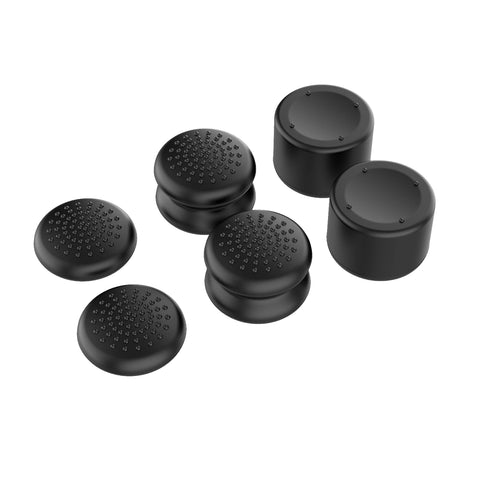 iPega 6-in-1 Thumb Grips Kit for Nintendo Switch 2 (Black) PG-SW2026B