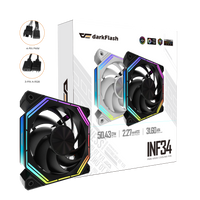 DarkFlash Infinity 34 Single 120MM ARGB Cooling Fan