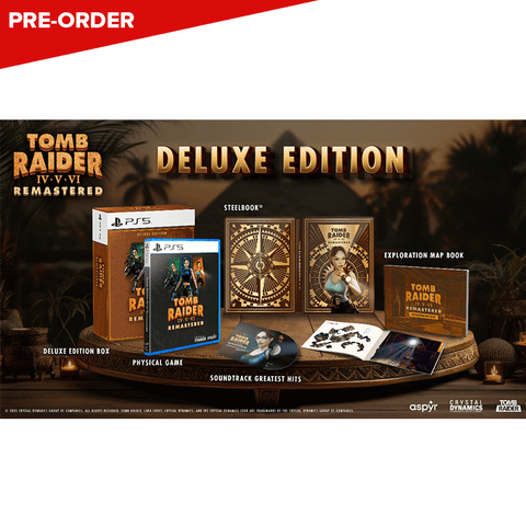 [PRE-ORDER] Tomb Raider IV-VI Remastered Starring Lara Croft Deluxe Edition - PlayStation 5 (EU)