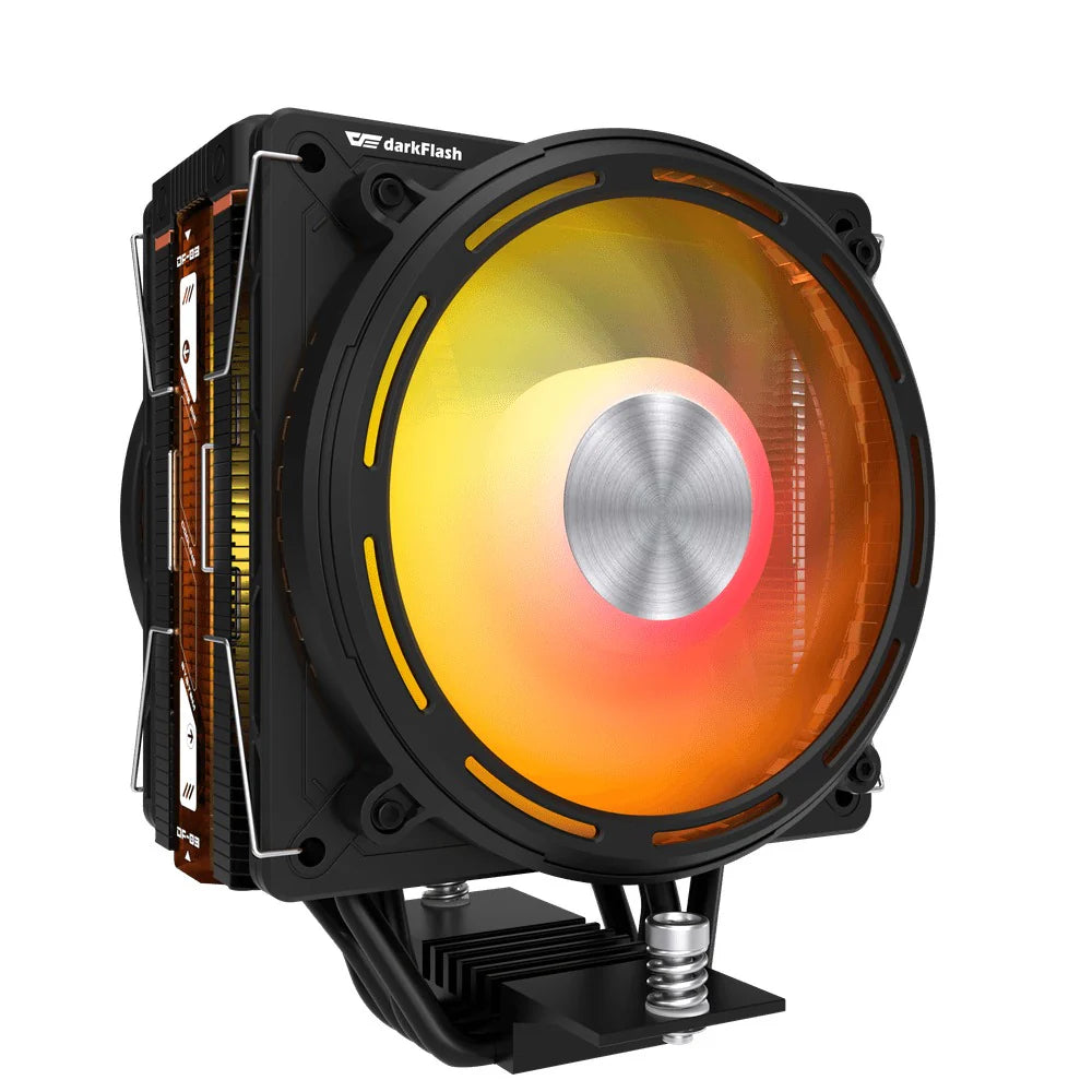 DarkFlash E400 PLUS CPU Cooler w/ LED Matrix Display