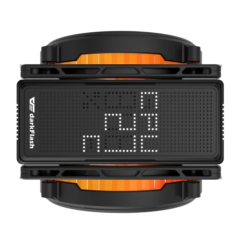 DarkFlash E400 PLUS CPU Cooler w/ LED Matrix Display