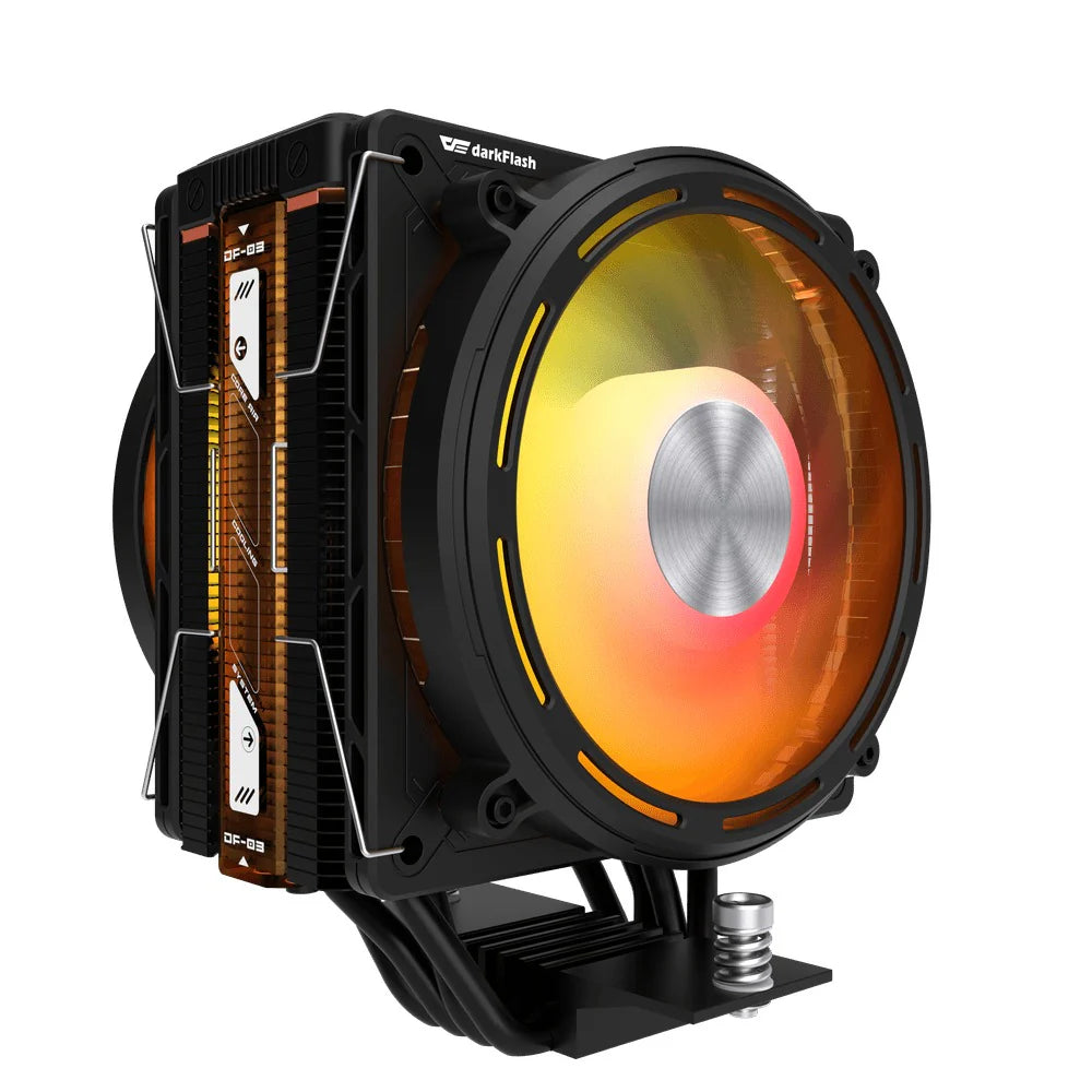 DarkFlash E400 PLUS CPU Cooler w/ LED Matrix Display