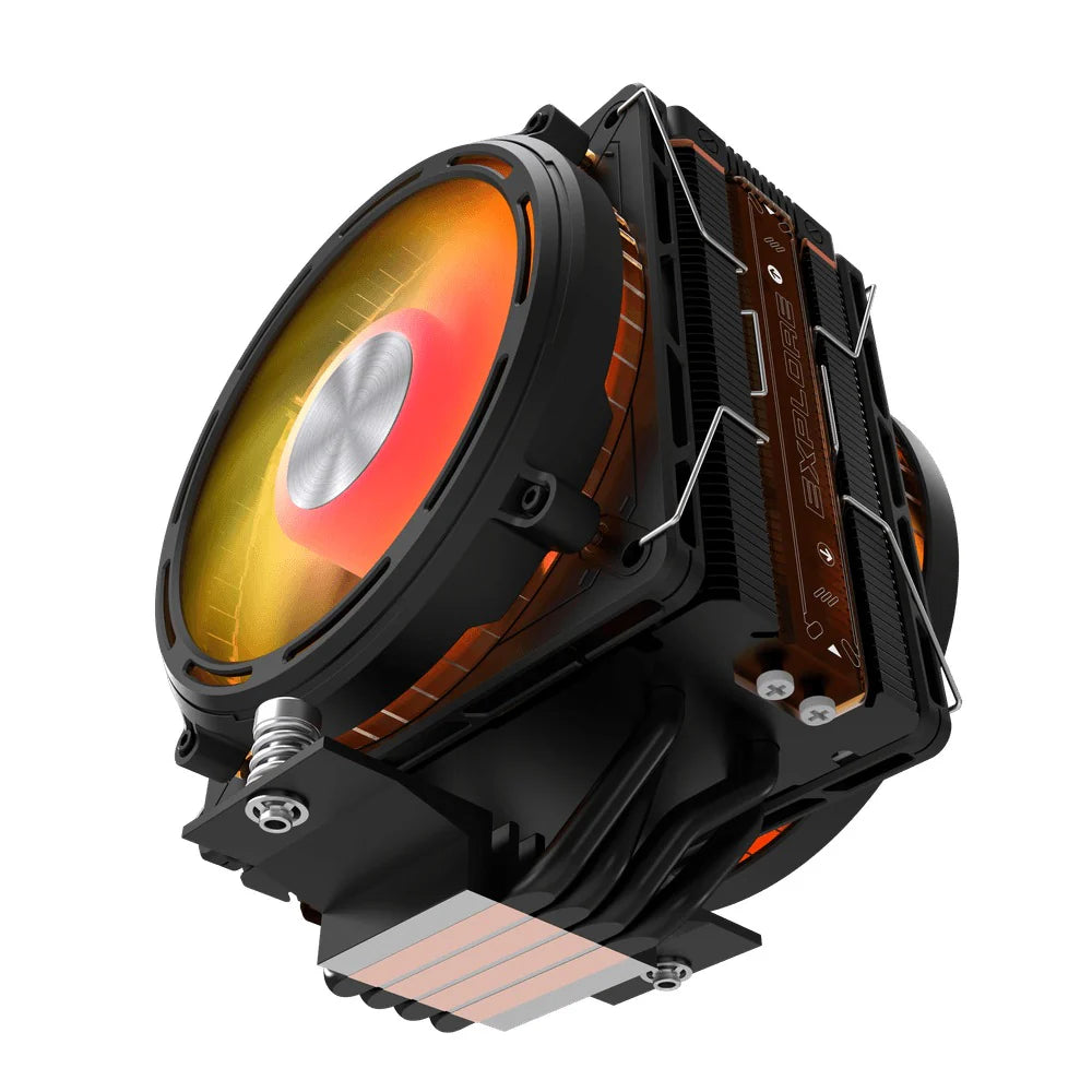 DarkFlash E400 PLUS CPU Cooler w/ LED Matrix Display