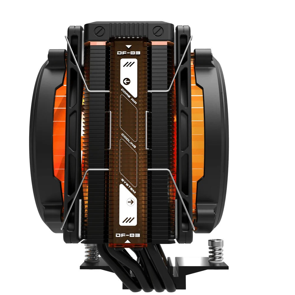 DarkFlash E400 PLUS CPU Cooler w/ LED Matrix Display