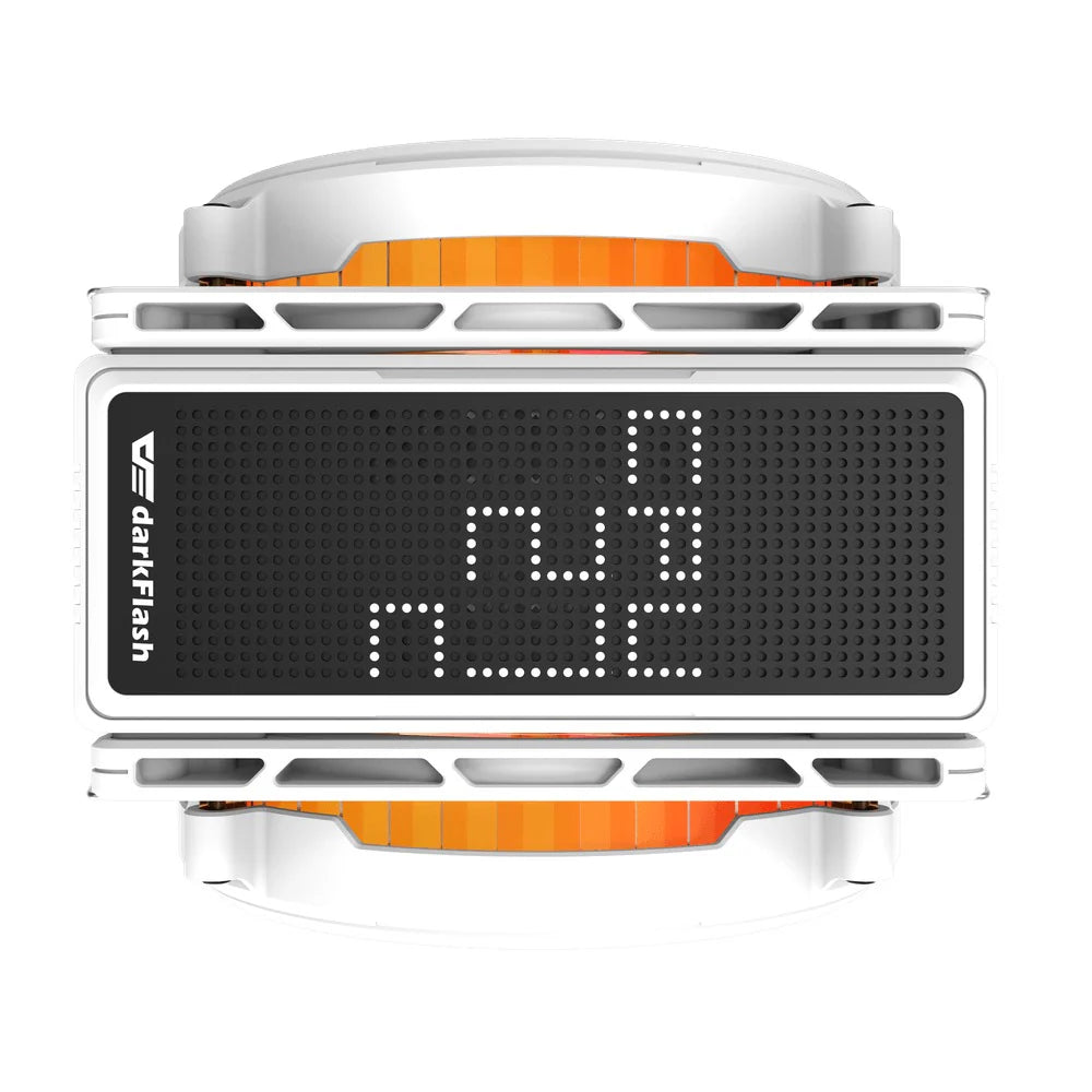 DarkFlash E400 PLUS CPU Cooler w/ LED Matrix Display