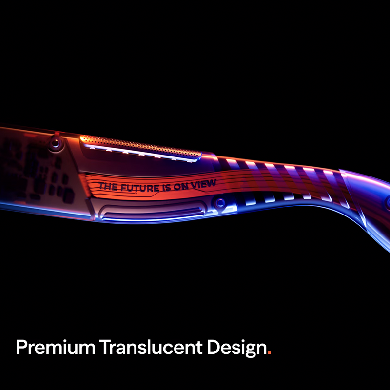 AR Glasses Philippines translucent design arm