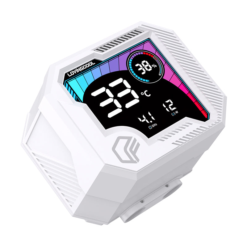 Lovingcool 360mm ARGB Liquid Cooler with Temp Screen