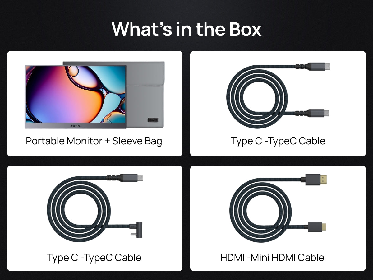 [PRE-ORDER] ARZOPA Z3FC Portable Monitor