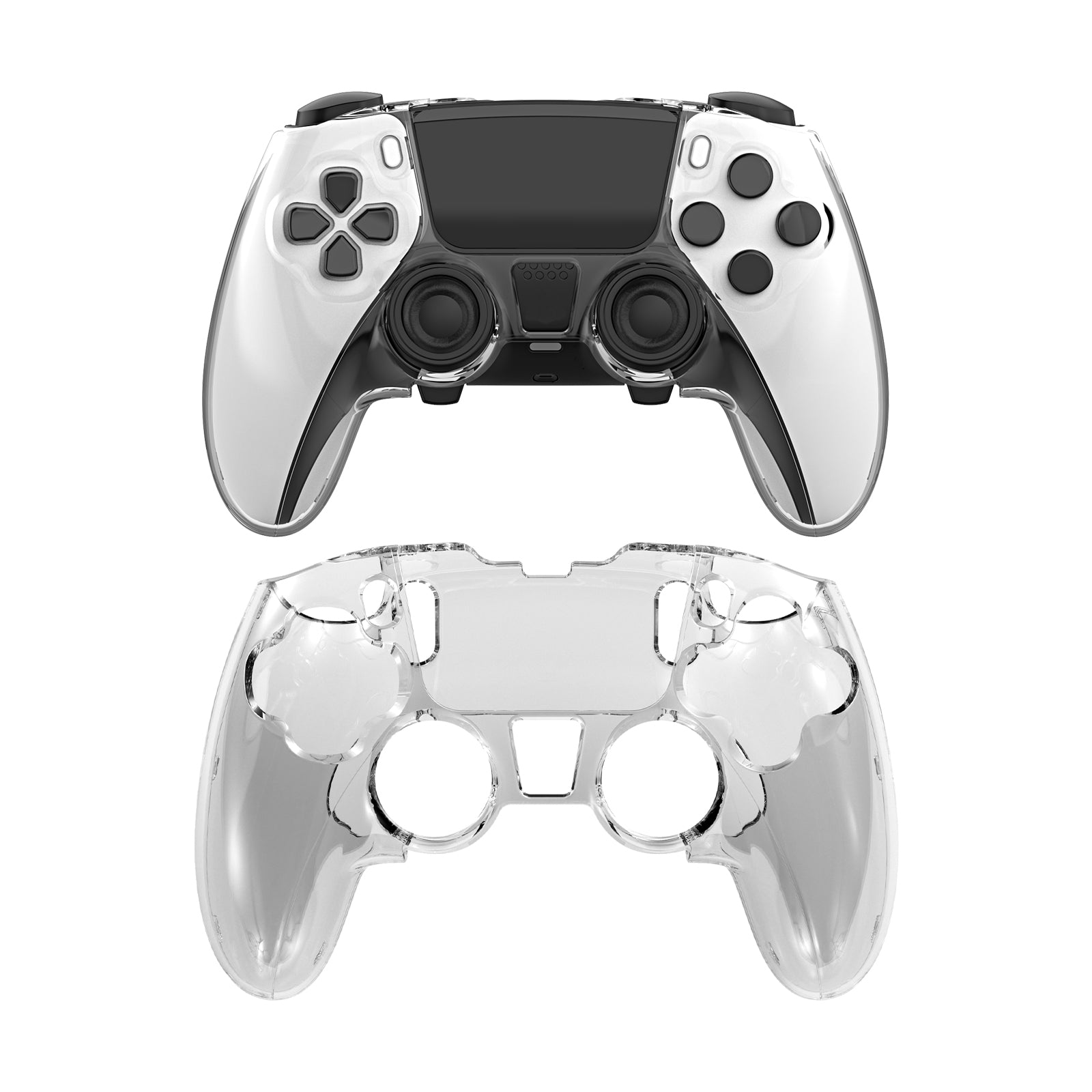 IINE Protective PC Case for PS5 DualSense Edge Controller L1212