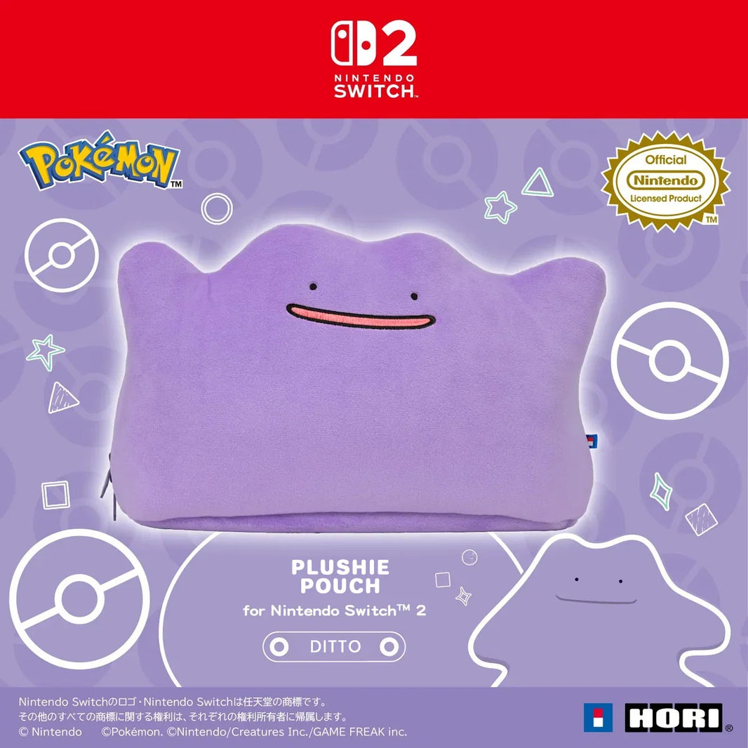 Hori Ditto Plush Pouch for Nintendo Switch 2 (NSX-185A)