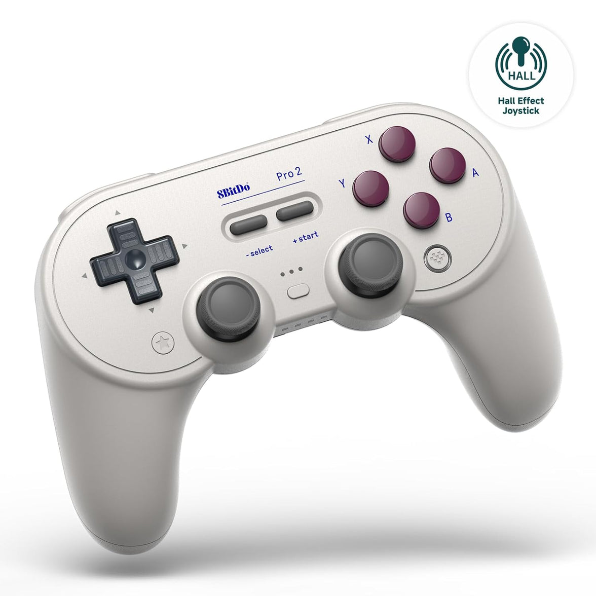 8bitdo Pro 2 Bluetooth Gamepad Hall Ed. For Windows/Android/Apple/MacOS/Steam