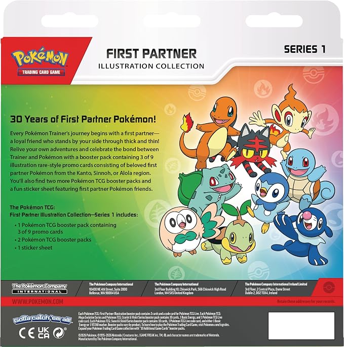 Pokemon TCG: First Partner Illustration Collection (Series 1) (ENG)
