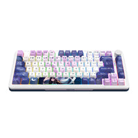 Redragon Cyrus Pro Tri-Mode Gaming Keyboard Violet-White (K681ACG-RGB-PRO)