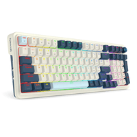 Redragon Eisa Pro RGB Tri Mode 98 Keys Mechanical Keyboard Blue Himmel Red Switch [K686WB-RGB]