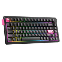 Onikuma MT706 Tri-Mode RGB 81 Keys Mechanical Keyboard