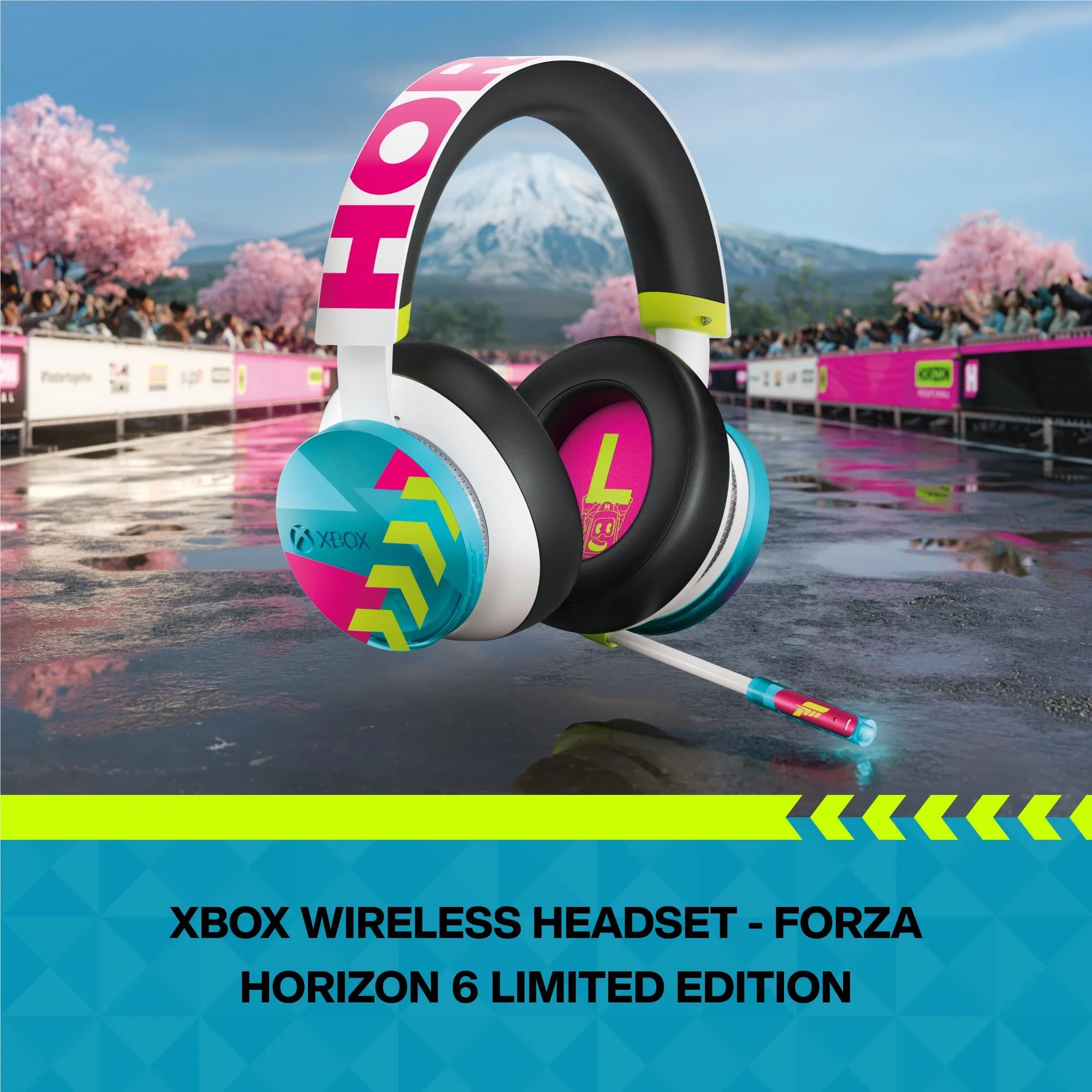 Xbox Wireless Headset Forza Horizon 6 Edition