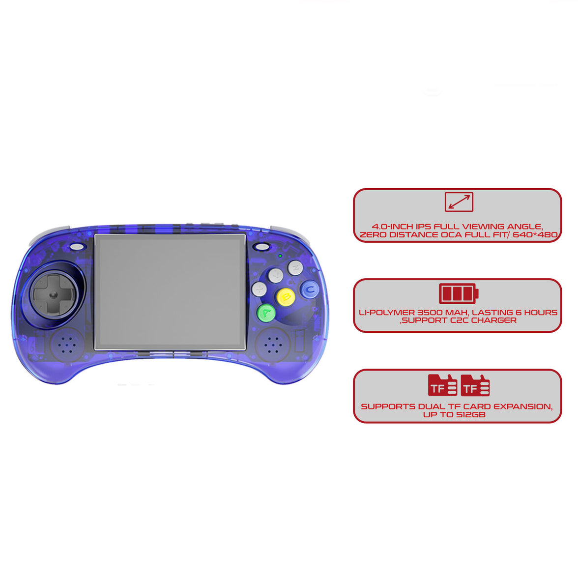 Anbernic RG ARC-S With 128Gb Game Card w/ 25,000 games Fighting Gaming Console 5G Wi-Fi & Bluetooth