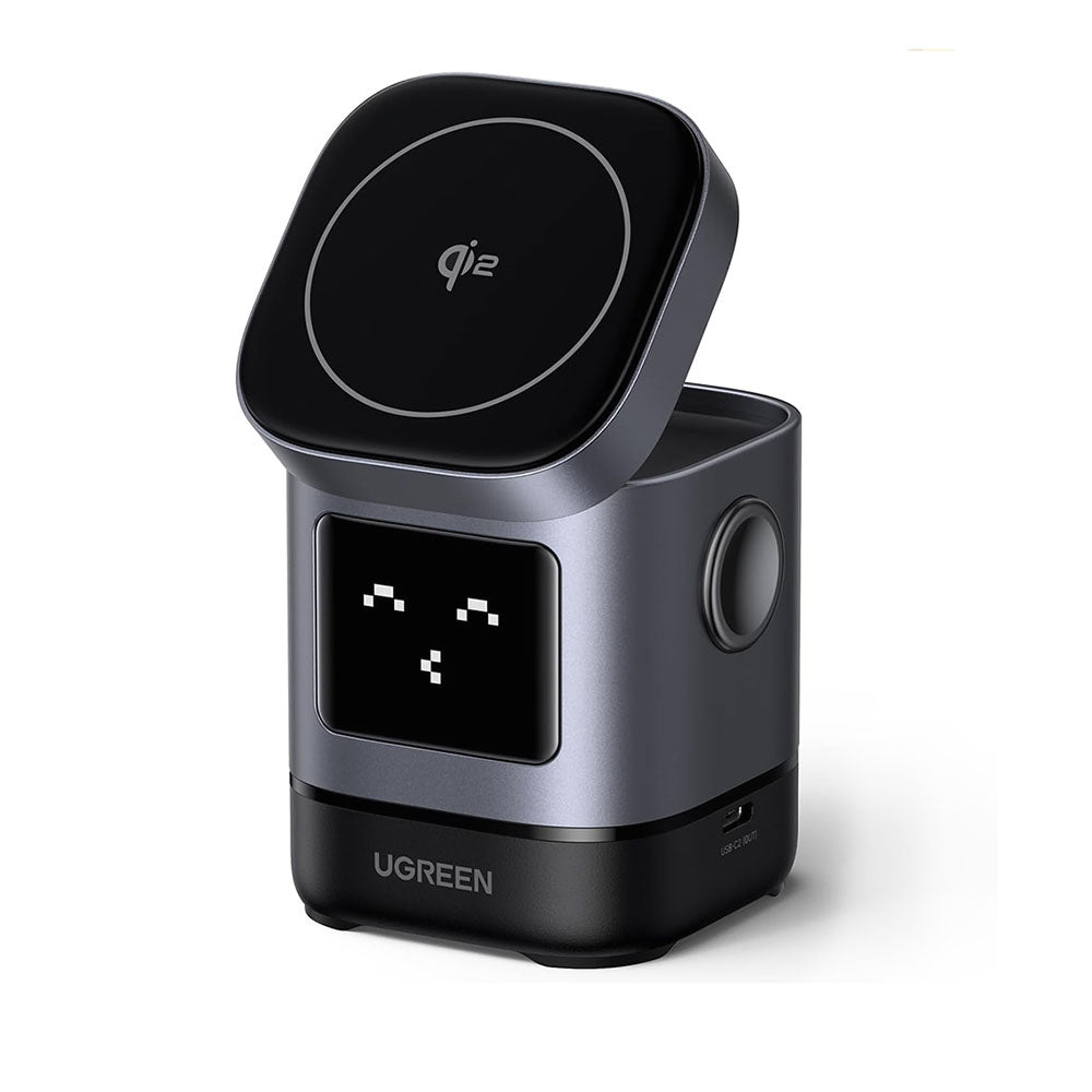 UGREEN 2-in-1 Robot Wireless Charger for IPhone + AirPods [W709/45775]