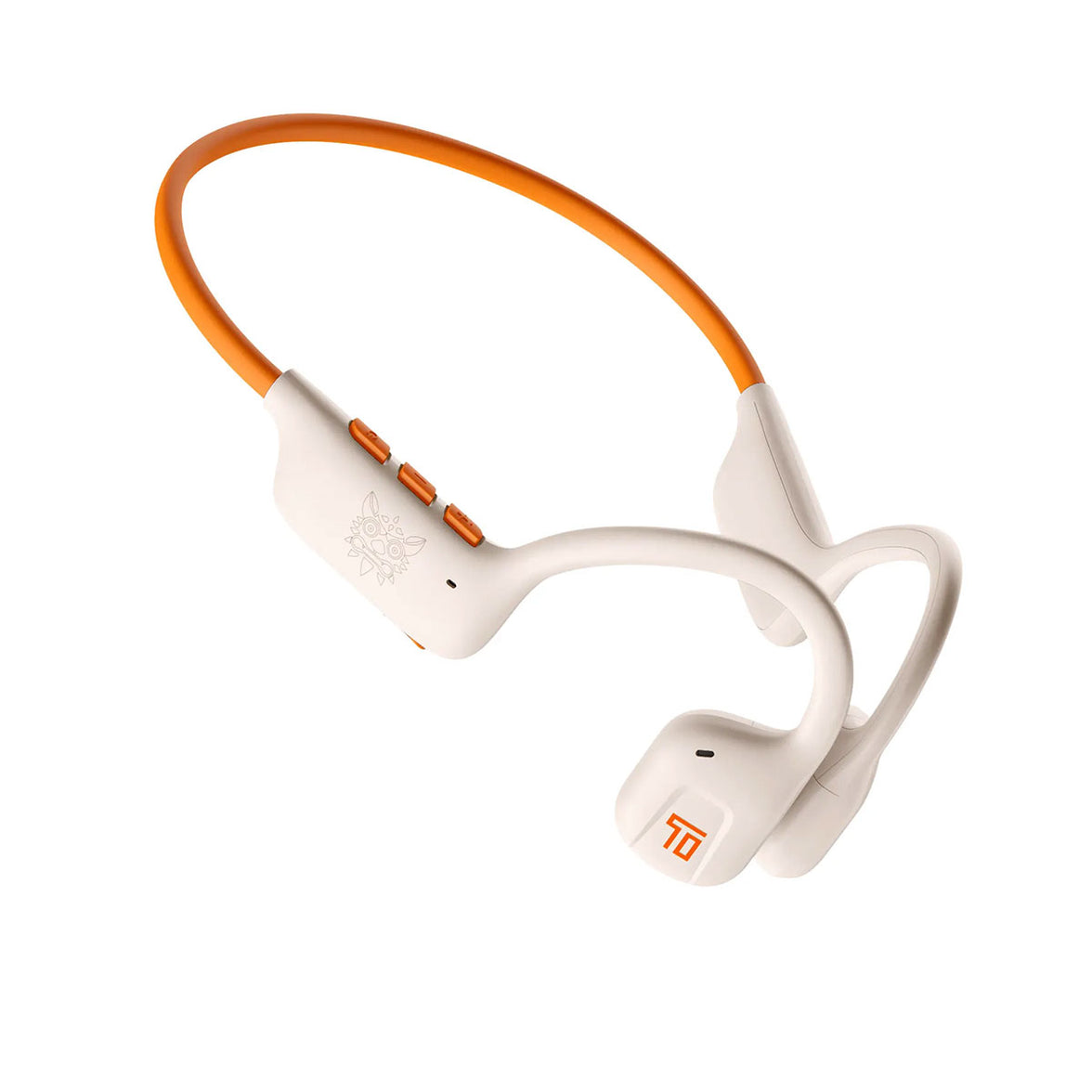 Onikuma T37 Wireless Earphone White Orange
