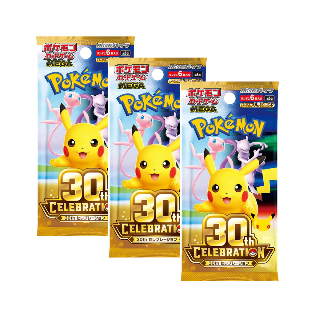 Pokemon TCG: 30th Celebration (M6a) Booster Pack (JPN)