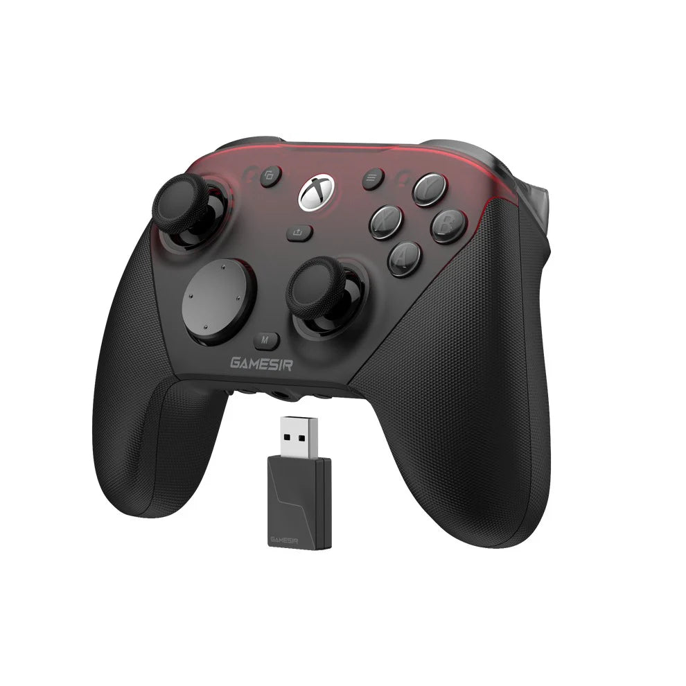 Gamesir G7 Pro 8k Wireless Tri-mode PC / Xbox / Mobile Controller (Mech White, Shadow Ember)