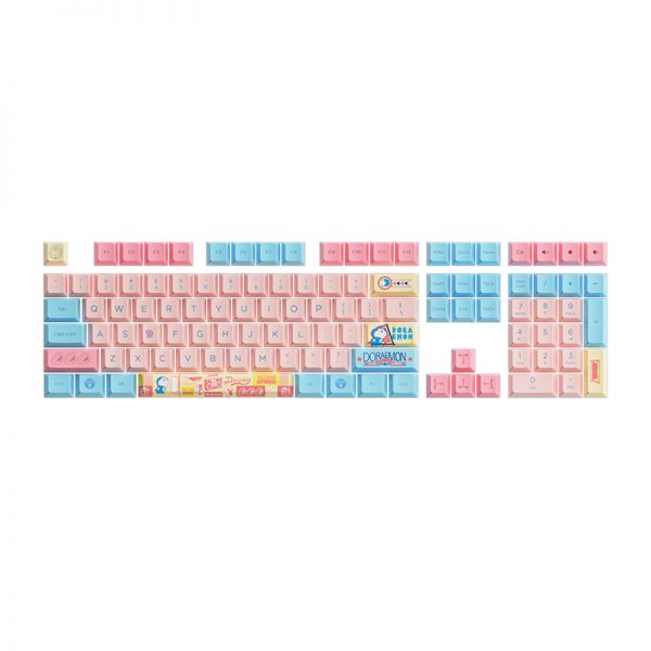 Akko Doraemon Macaron Keycap Set Cherry 136 Keys