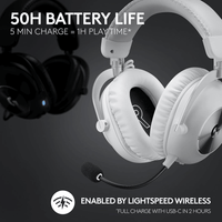 Logitech G PRO X Lightspeed Headset 2 [White]