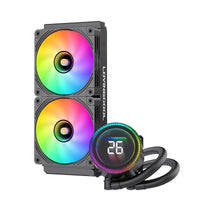 Lovingcool 240mm ARGB Liquid Cooler with Temp Screen