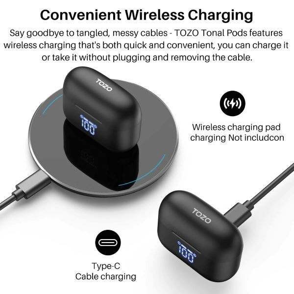 TOZO TWS Earbuds Tonal Pods