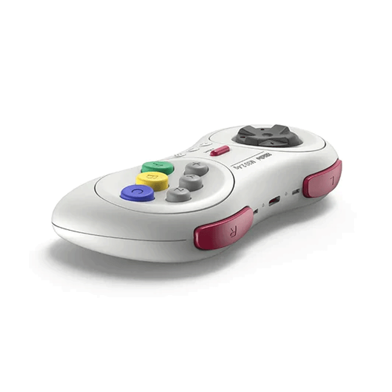8Bitdo M30 2.4G Wireless Gamepad for The Original Genesis & Mega Drive Mini (White) 81CC02