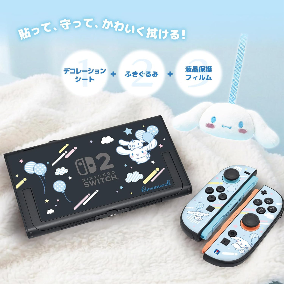 [PRE-ORDER] Hori Decoration Kit + Toy Cleaner Sanrio Series for Nintendo Switch 2 (Cinnamoroll) NSX-238A
