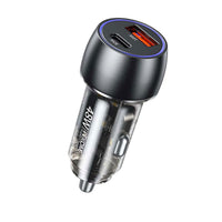 WEKOME 48W Transparent A+C Car Charger - WP-C53